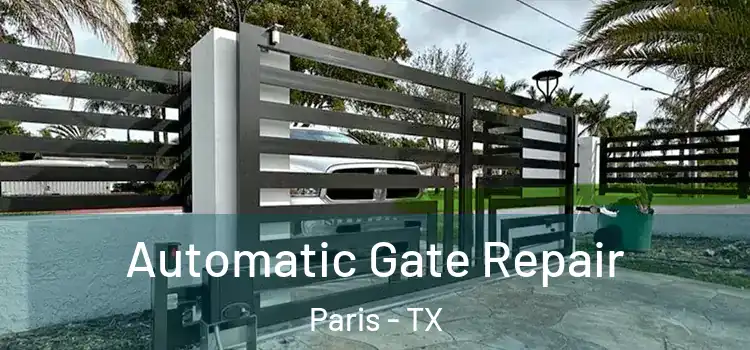  Automatic Gate Repair Paris - TX