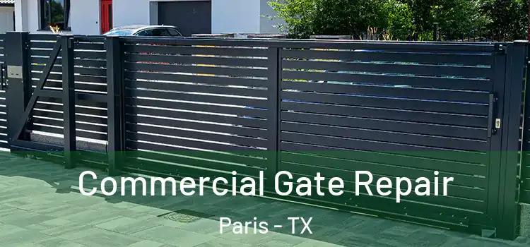  Commercial Gate Repair Paris - TX