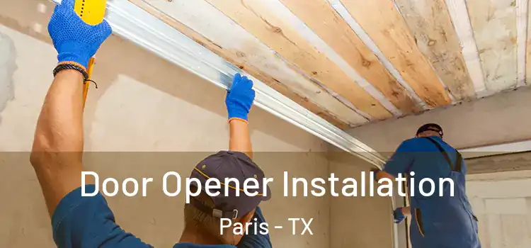  Door Opener Installation Paris - TX