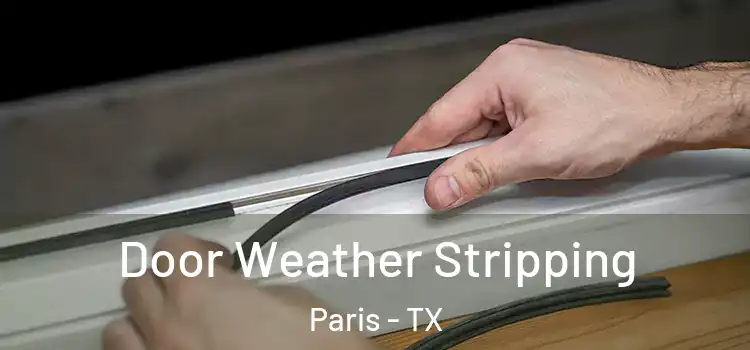  Door Weather Stripping Paris - TX