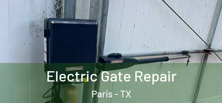  Electric Gate Repair Paris - TX