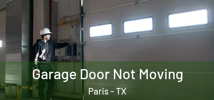 Garage Door Not Moving Paris - TX