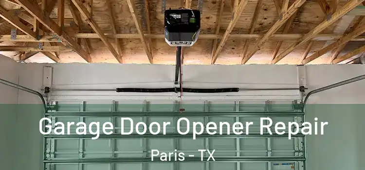  Garage Door Opener Repair Paris - TX