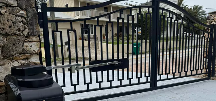 Swing Gate Opener with Keypad Paris