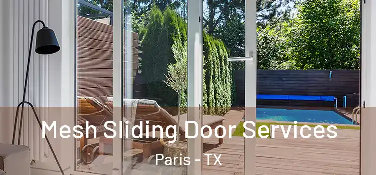  Mesh Sliding Door Services Paris - TX