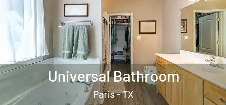  Universal Bathroom Paris - TX